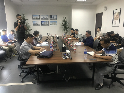 市委常委、统战部长廖奇志实地调度滨江路构筑立面整治项目