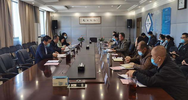 市纪委副书记、监委副主任高玉宝赴集团  调研领导工作