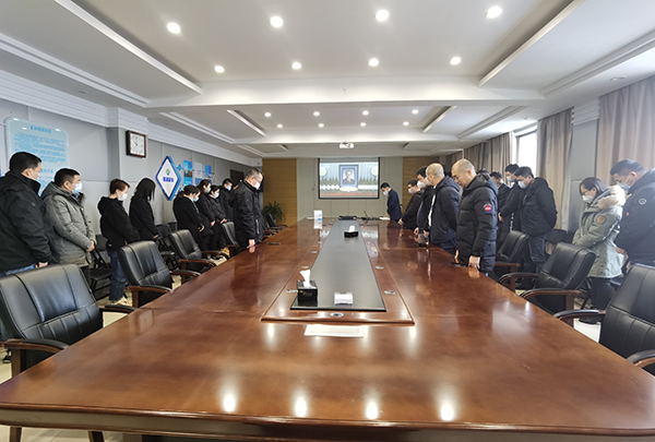市环球360官网集团进行追悼江泽民同道活动